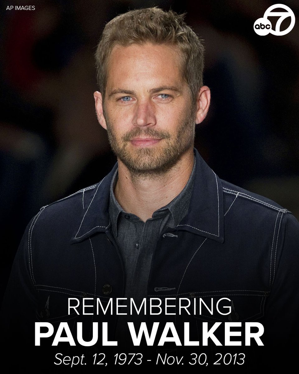 We're remembering Paul Walker, who would have turned 50 years old today. ❤️