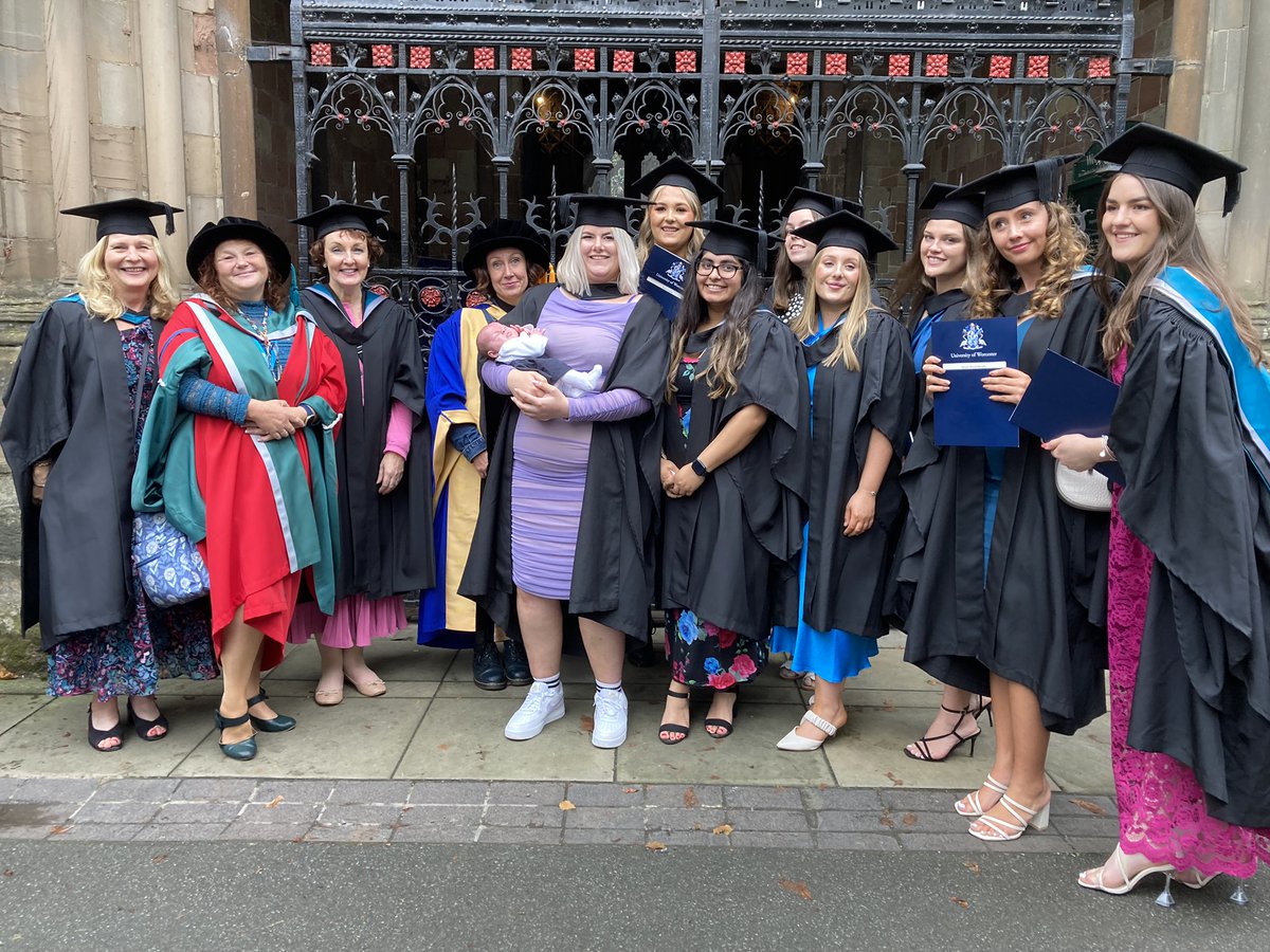 uwdcf's tweet photo. We've had a great day celebrating with our @uwdcf  graduates @worcester_uni .  Here are some photos from the day.  #WorcGrad https://t.co/EfuRuct5KX