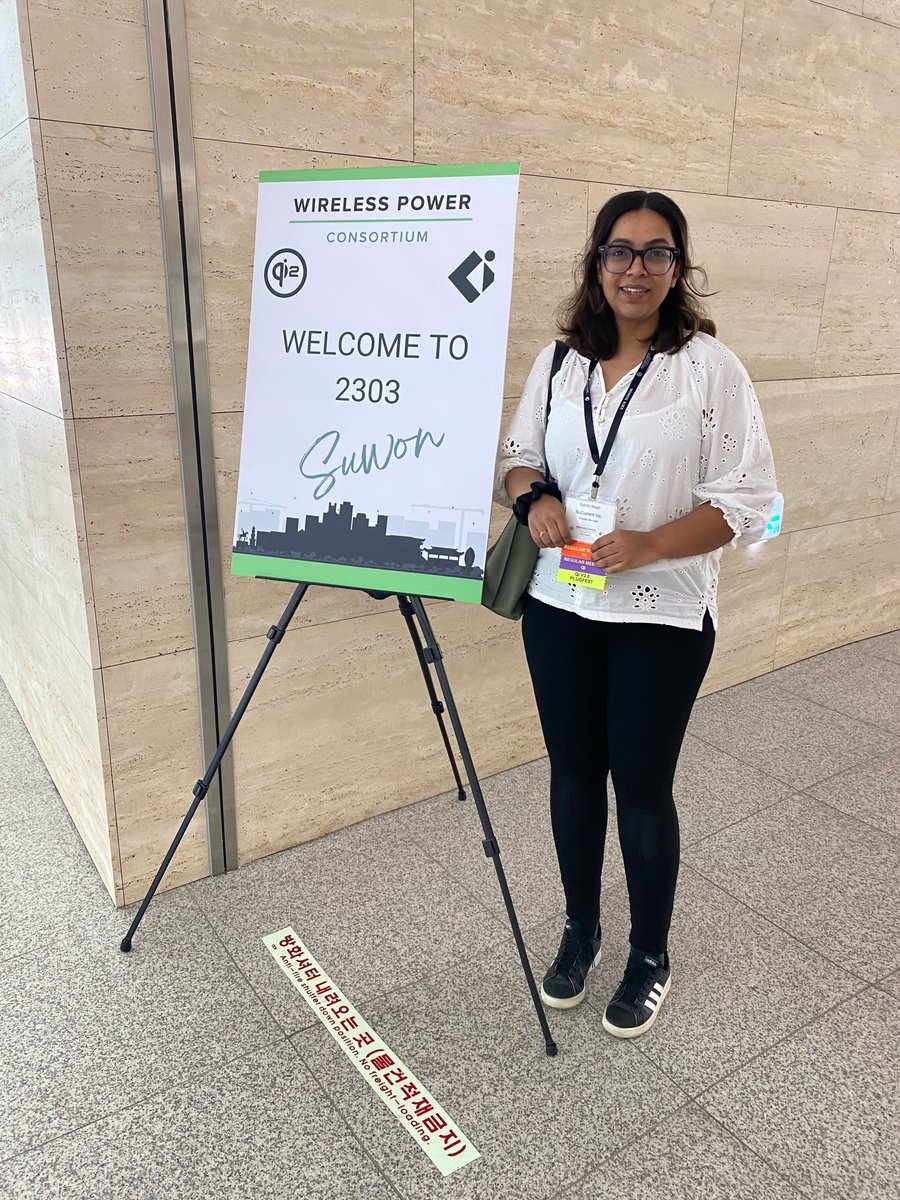 Embedded Software Engineer Sakshi Wagh represented NuCurrent at <a href="/the1WPC/">Wireless Power Consortium</a>'s Plugfest in Suwon, South Korea this week! 🇰🇷

Now, just one more step before Qi2 Max™ achieves certification...  #WirelessCharging #TechInnovation