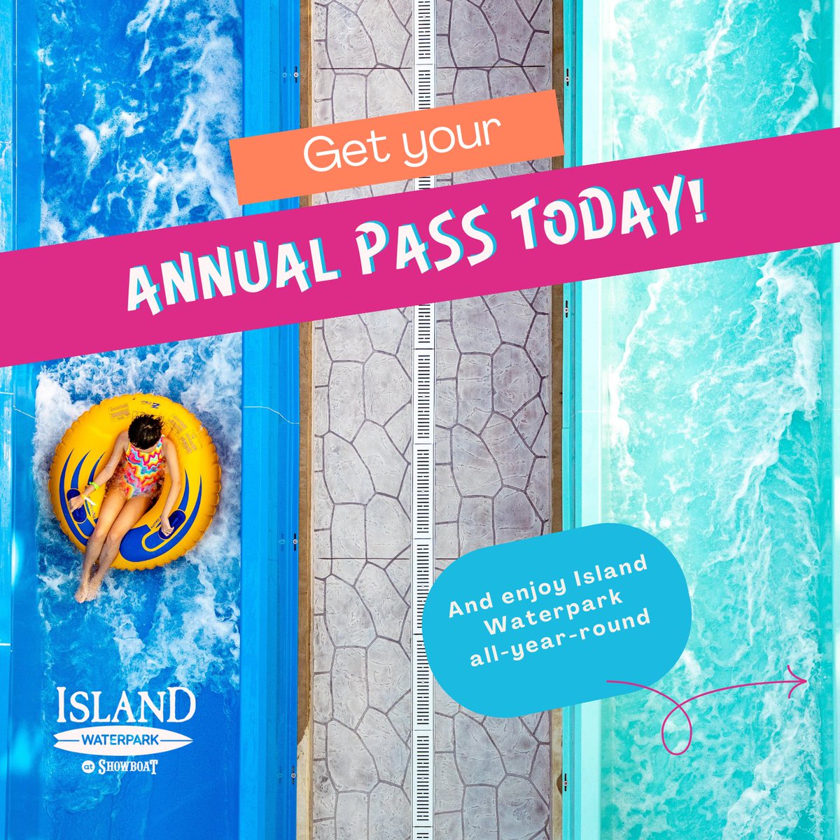 IWPAtlanticCity's tweet photo. Say hello to our Annual Passes!

✅ ANNUAL PASS

✅ ANNUAL VIP 21+ PASS

✅ ANNUAL WEEKDAY PASS

Get your passes today! 

https://t.co/onAN84bkxq 

#ACIslandWaterpark #FunForAll #ShowboatExperience #AnnualPasses #AtlanticCity https://t.co/nHR7YnDIzb