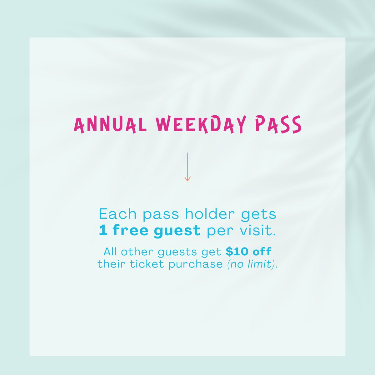 Say hello to our Annual Passes!

✅ ANNUAL PASS

✅ ANNUAL VIP 21+ PASS

✅ ANNUAL WEEKDAY PASS

Get your passes today! 

…c.secure-cdn.na3.accessoticketing.com/packageList/na… 

#ACIslandWaterpark #FunForAll #ShowboatExperience #AnnualPasses #AtlanticCity