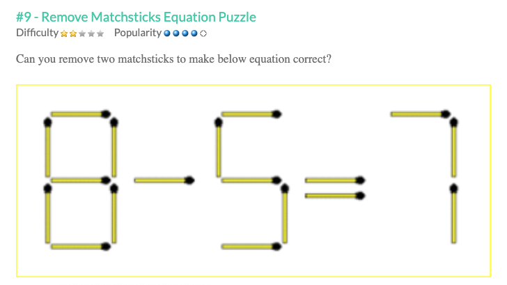 ECrowe1995's tweet photo. @Visual_Guide_ Not possible to answer by moving one. This is the original puzzle. https://t.co/sF95i1Rlff