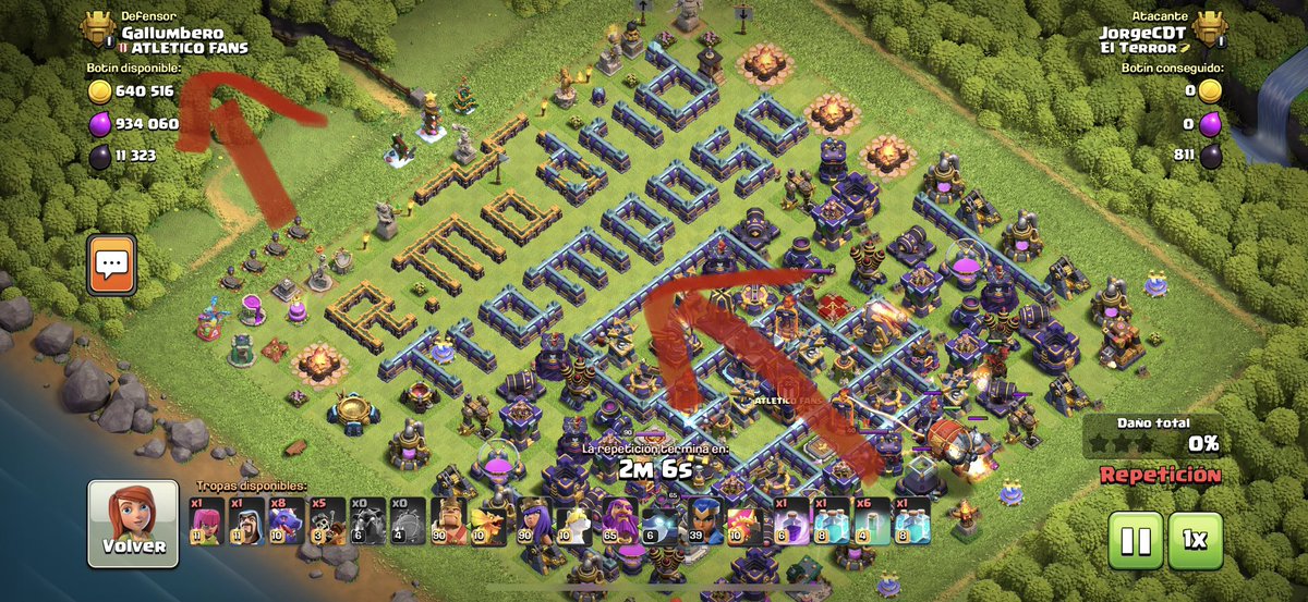 JorgeDi69165947's tweet image. Yo jugando en mi juego favorito @ClashofClans me topo esto jajajaj,  los Atlético te los encuentras llorando en cualquier parte .😂😂😂 Es que son perdedores en todo 😂😂😂#llorones