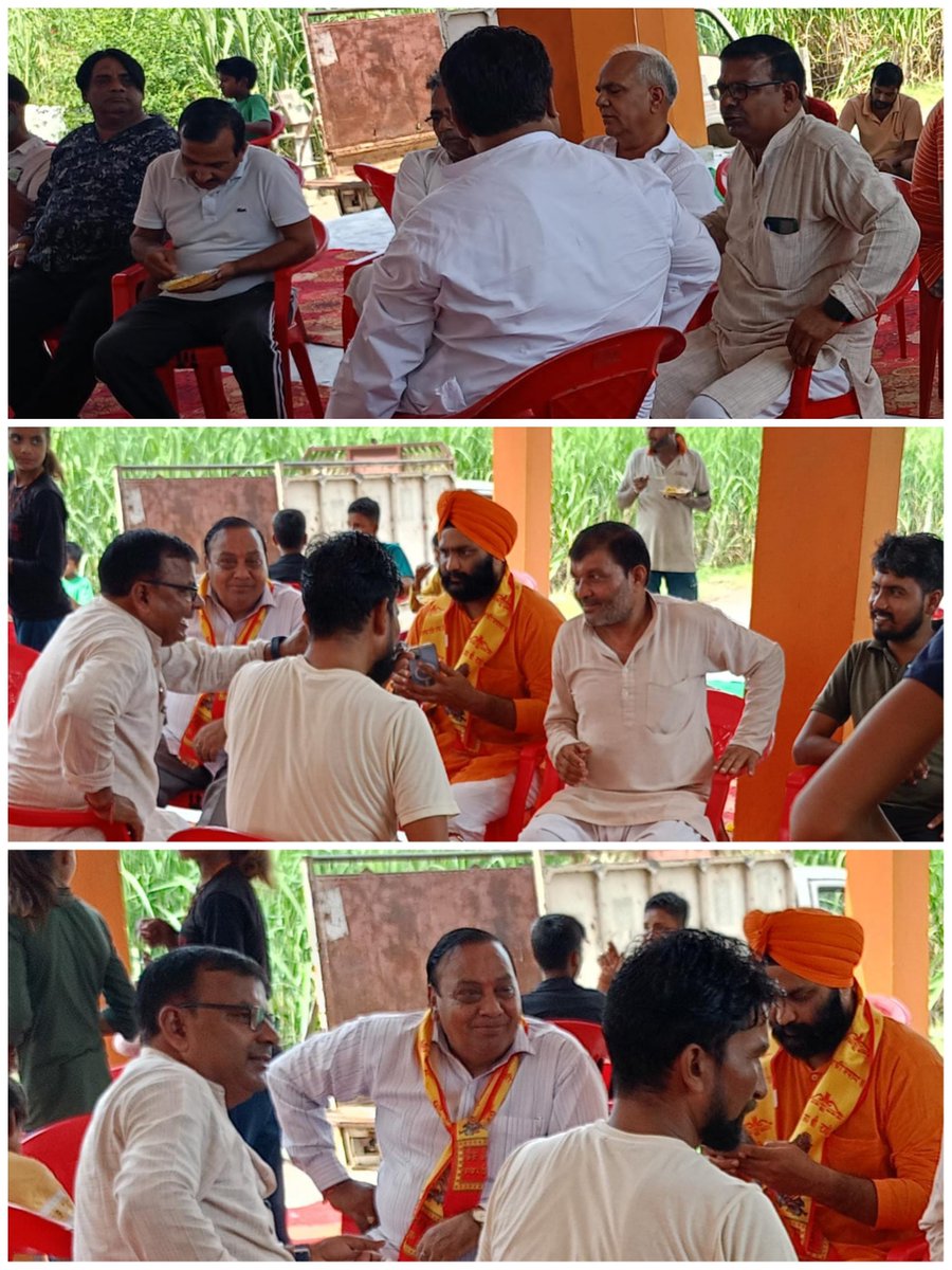 itarun_jindal's tweet photo. आज अपने गांव #गेझा में गोरखनाथ मन्दिर परिसर में लगातार 24 वर्षों से आयोजित हों रहे गोरखनाथ मेले के उपरांत श्रीकृष्ण जी की छ्ठी बड़ी धूमधाम से मनाई गई।प्रारम्भ में भगवान श्री कृष्ण जी को भोग लगाया।

इसके उपरांत विशाल #भंडारे का आयोजन किया गया! 
क्षेत्र के गणमान्य लोग उपस्थित रहे।। https://t.co/zUOtesxHpr
