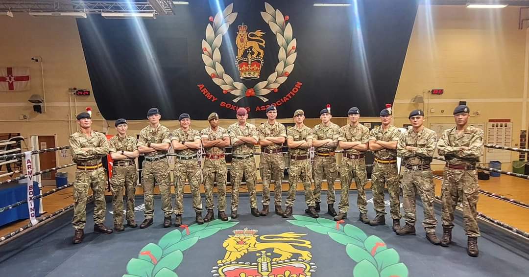 Welcome back to the <a href="/armyboxingteam/">British Army Boxing Team 🔴🇬🇧🔴</a> who have returned from Summer Leave and are in full time  training for the coming season.
@FBTEurope <a href="/Leonardo_live/">Leonardo</a> <a href="/bemilitaryfit/">Be Military Fit</a> <a href="/ArmySportASCB/">Army Sport</a> <a href="/England_Boxing/">England Boxing</a>