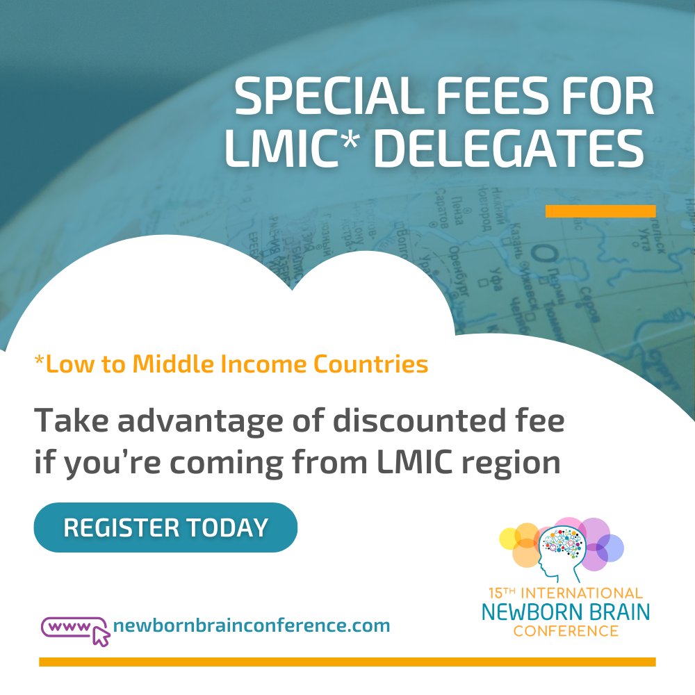 Calling all Physicians, Trainees, Students, and Researchers from lower-middle-income countries who are specializing #NewbornBrain care!

Join us online for 15th #INBBC 2024 and save on your travel expenses: bit.ly/INBBC-Registra…

#NeoTwitter #NeonatalNeurology #NeuroTwitter