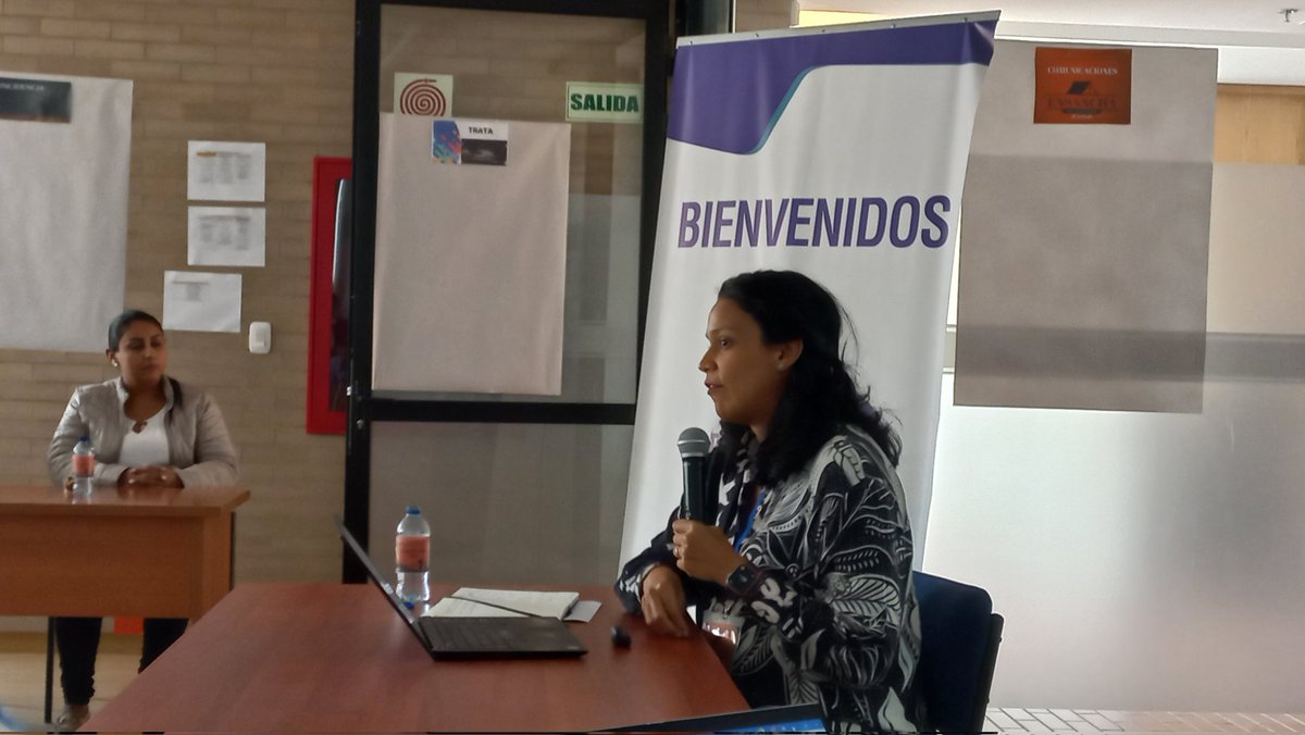 CelamWeb's tweet photo. 📌#ADNCelam🇨🇴 Angélica Uribe de @ACNURamericas abre el panel sobre la realidad del fenómeno migratorio en la VI Asamblea General de la @redclamor ⬇️🎤📝 https://t.co/sS1XNuhyDU