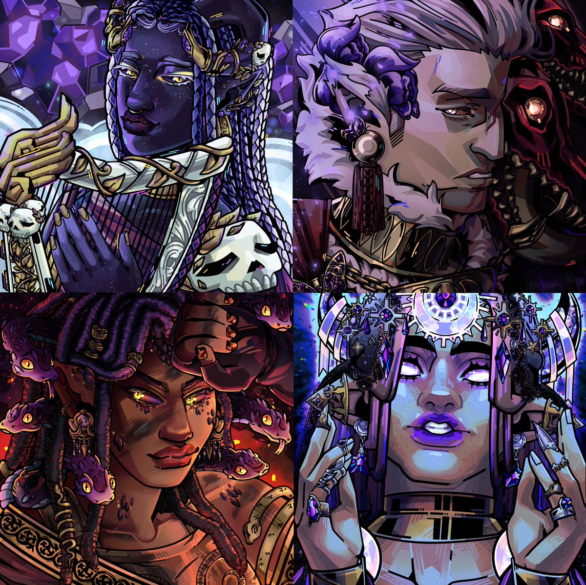 JerichoR0se's tweet photo. Hello, I’m 𝓙𝓮𝓻𝓲 𝓡𝓸𝓼𝓮. Welcome to the tea party my dear~

I am a mixed (🇵🇭🇲🇽🇺🇸), queer (Ace/Pan), self taught artist. I love bold lines and vibrant colours. Follow for an electrically magical time!

💜𝚃𝚘 𝚂𝚞𝚙𝚙𝚘𝚛𝚝 𝙼𝚎💜
https://t.co/SHjADMN02d https://t.co/LuujEKHgko