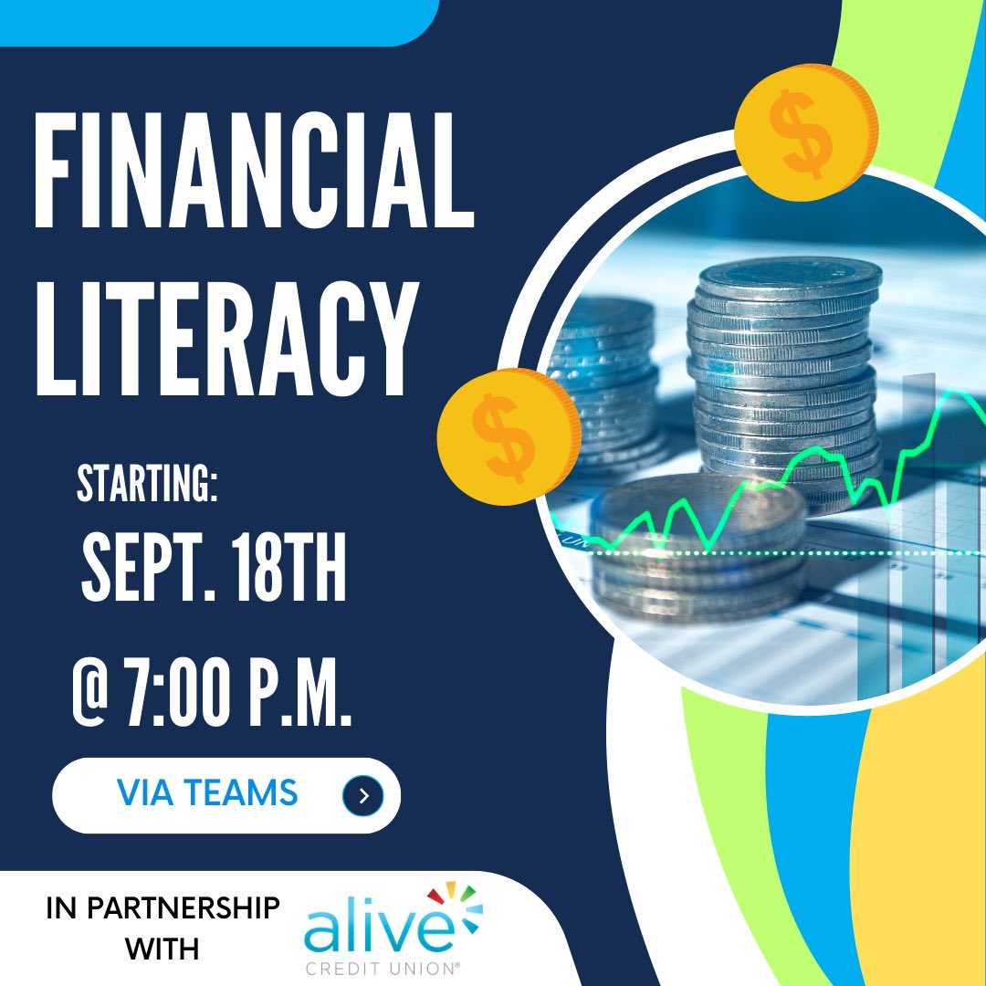 High School 9:12 (@highschool912) on Twitter photo Learn banking basics in our FREE six week Financial Literacy Seminar in partnership with <a href="/AliveCU/">Alive Credit Union</a> 💰
📆 September 18th
⏰ 7:00 p.m.
Sign up at the link in our bio! Learn banking basics in our FREE six week Financial Literacy Seminar in partnership with <a href="/AliveCU/">Alive Credit Union</a> 💰
📆 September 18th
⏰ 7:00 p.m.
Sign up at the link in our bio!