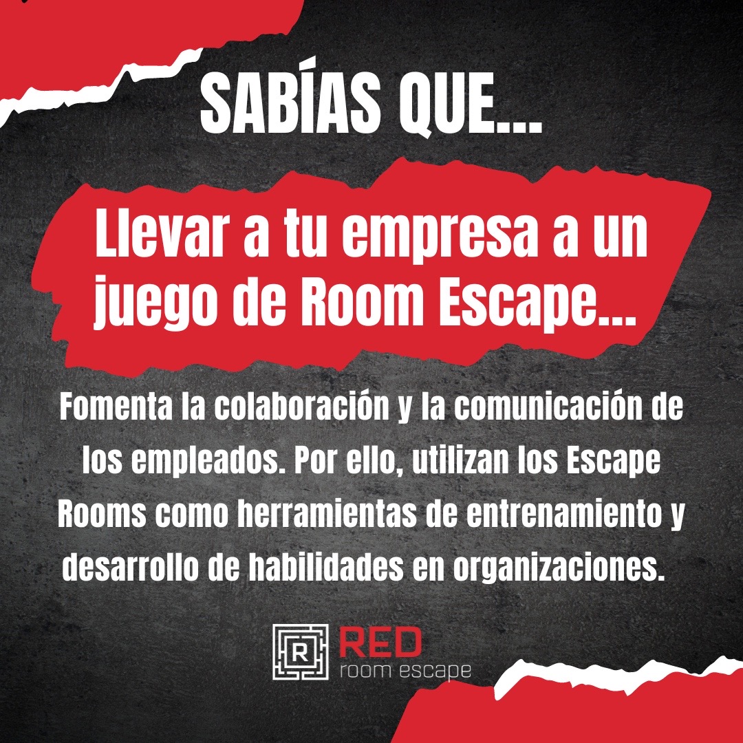 ¿Lo sabías? 🤔 Los juegos de #RoomEscape son muy útiles para mejorar la comunicación y el desarrollo interno de las #empresas y organizaciones. 

#EscapeRoom #scaperoom #valladolid #ocio