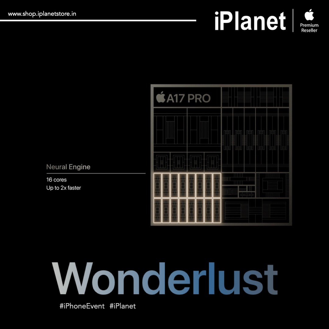 iPlanetOfficial's tweet photo. iPhone 15 Pro's A17 Pro chip, raising the bar for performance and innovation. The future is here, and it's faster than ever! 🚀📱
 
#iPlanet #iPlanetStore #AppleEvent2023 #iPhone15Pro #A17Pro #ProclassGPU https://t.co/pSALYaoYjq