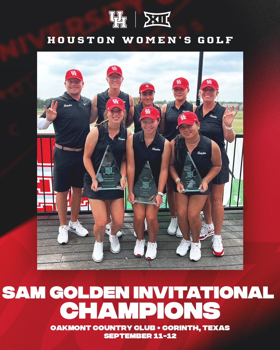 Houston Women's Golf  ⛳ 🐾 tweet media