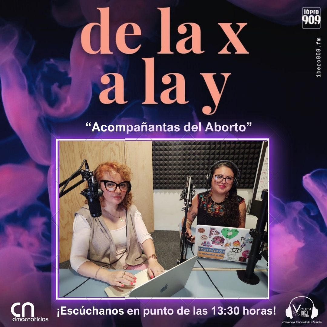 La importante labor de las mujeres que acompañan en el procedimiento de interrupción del embarazo es poco reconocido en nuestra sociedad. 🫂

Acompáñanos en una emisión más de "De la X a la Y" para hablar más sobre este tema. ✨💜

Préndele a tu radio en <a href="/Ibero909FM/">Ibero 90.9 FM</a> 🎧