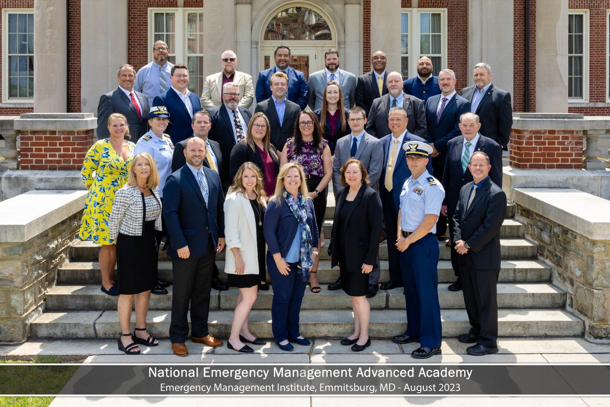 Congratulations are in order for our Director AJ Seely. AJ recently graduated from FEMA’s National Emergency Management Advanced Academy.
The Academy reinforces the qualities needed to lead emergency management programs. #fema #emergencymanagement #Dallascountyiowa #Iowa