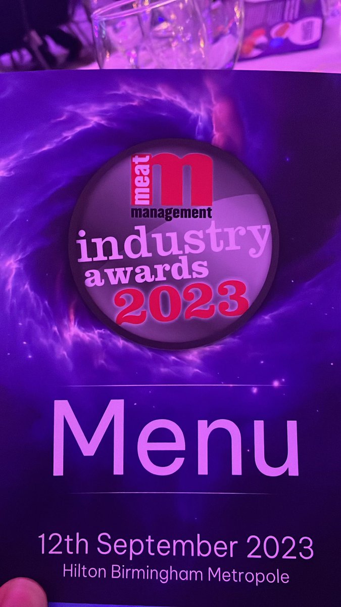 Middletonfoods's tweet photo. We are here 🙌🏻 Meat Management Industry Awards 2023 

Good luck to everyone 🤞🏻

#Middletons #BetterBatter #FishandChips #Glaze #MeatManagement #Awards https://t.co/ynTrYCb6Gm