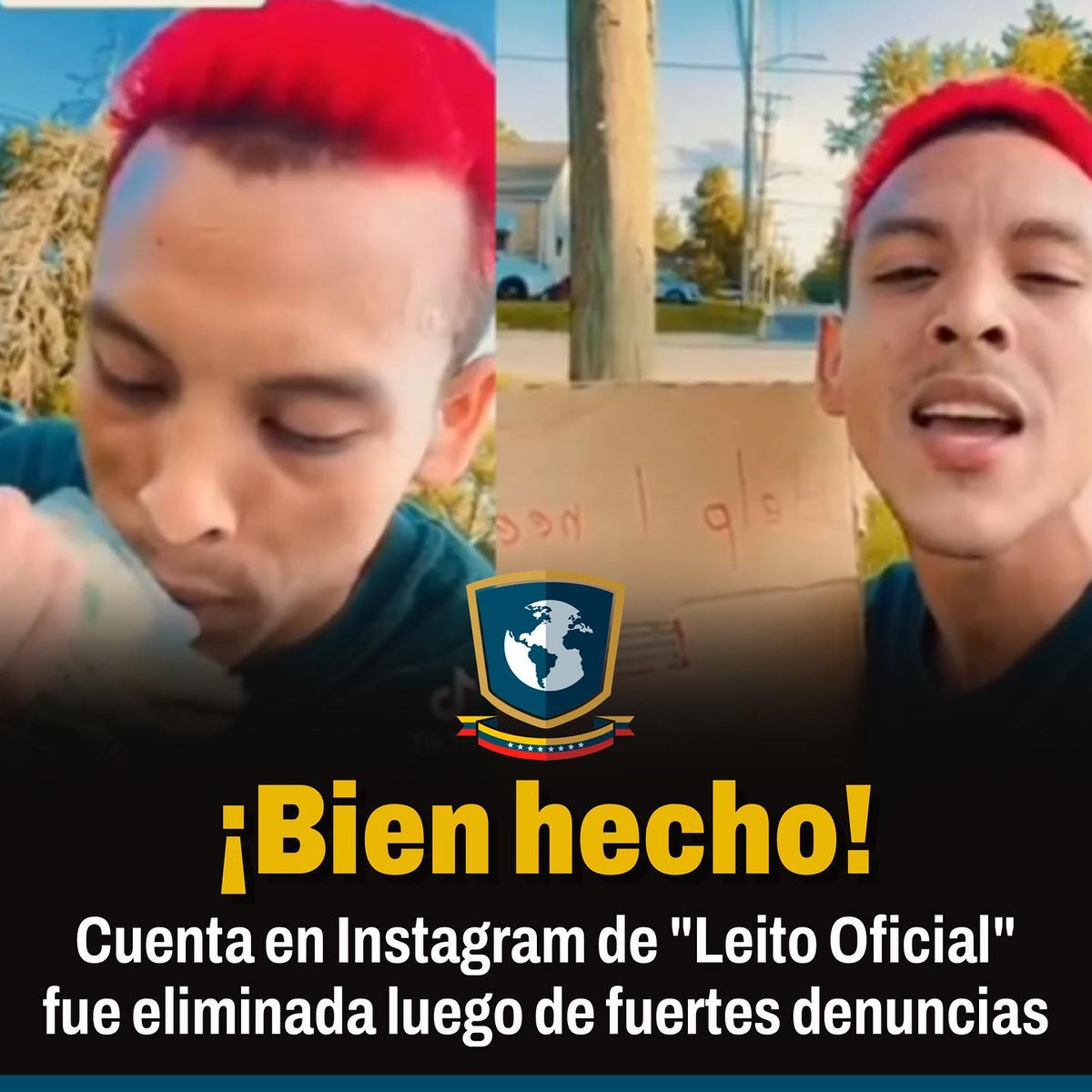 informanteve_'s tweet photo. La cuenta de "Leito Oficial" fue clausurada en la red social Instagram luego de varias denuncias. https://t.co/bMT4ms4Lzj