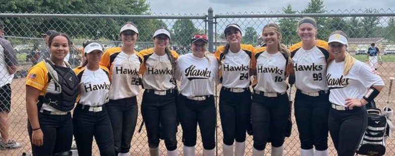 The Hawks Drake girls had a great first outing at Best of the Midwest Showcase. They finished the weekend 3-2 with defense and pitching being the highlight, they only allowed 9 runs and committed only 4 errors in 5 games!!! Keep working Hawks!!!
#HawksStrong #GoHawks