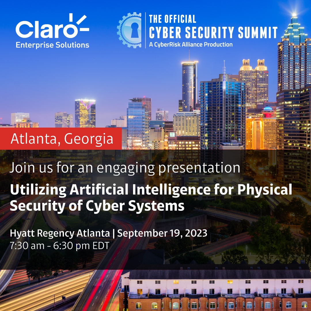USClaro's tweet photo. Here we go again! 👏 We will be presenting at the #CyberSecuritySummit in Atlanta, Georgia as well as in Kansas City, Missouri this month. Visit our website to learn more and secure a 1:1 meeting with us if you are planning on attending.  

Learn more: https://t.co/lMYmtLspiw https://t.co/Tlfv3CeMQS