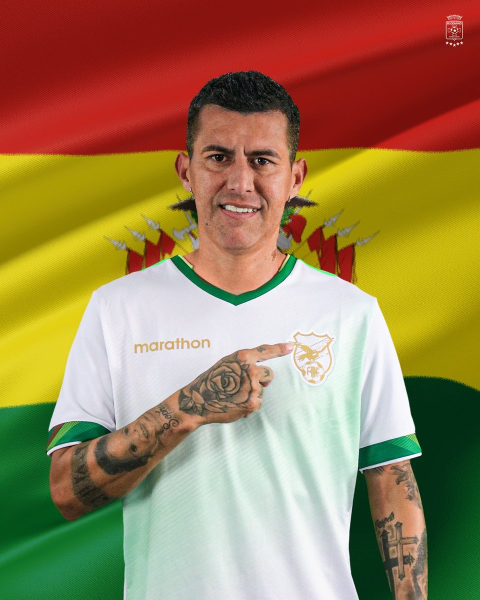 BloomingOficial's tweet image. 𝐇𝐚𝐛𝐥𝐞𝐦𝐨𝐬 𝐝𝐞 𝐠𝐨𝐥𝐞𝐚𝐝𝐨𝐫𝐞𝐬 𝐡𝐢𝐬𝐭𝐨𝐫𝐢𝐜𝐨𝐬 🇧🇴⚽
Juan Carlos 🐰Arce el tercer goleador histórico de nuestra selección, hoy brinda todo su apoyo a todos los guerreros que hoy en cancha defenderán el escudo nacional💪🏻⚽🇧🇴

#VamosBolivia
