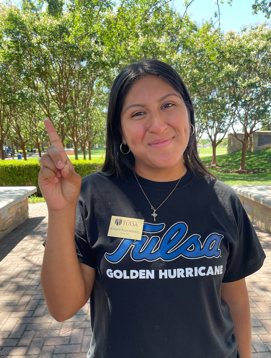 utulsa's tweet photo. "Finding a community at TU for first-gen students like me was a blessing. It's a place of guidance and support, where older students pass down advice on navigating student life." - Kimberlin Rosas-Mendoza
Get ready for #tutogether Sept. 19-21!
Learn more➡️ https://t.co/Xo3Cj5EDJg https://t.co/BJ1B4GnIzp