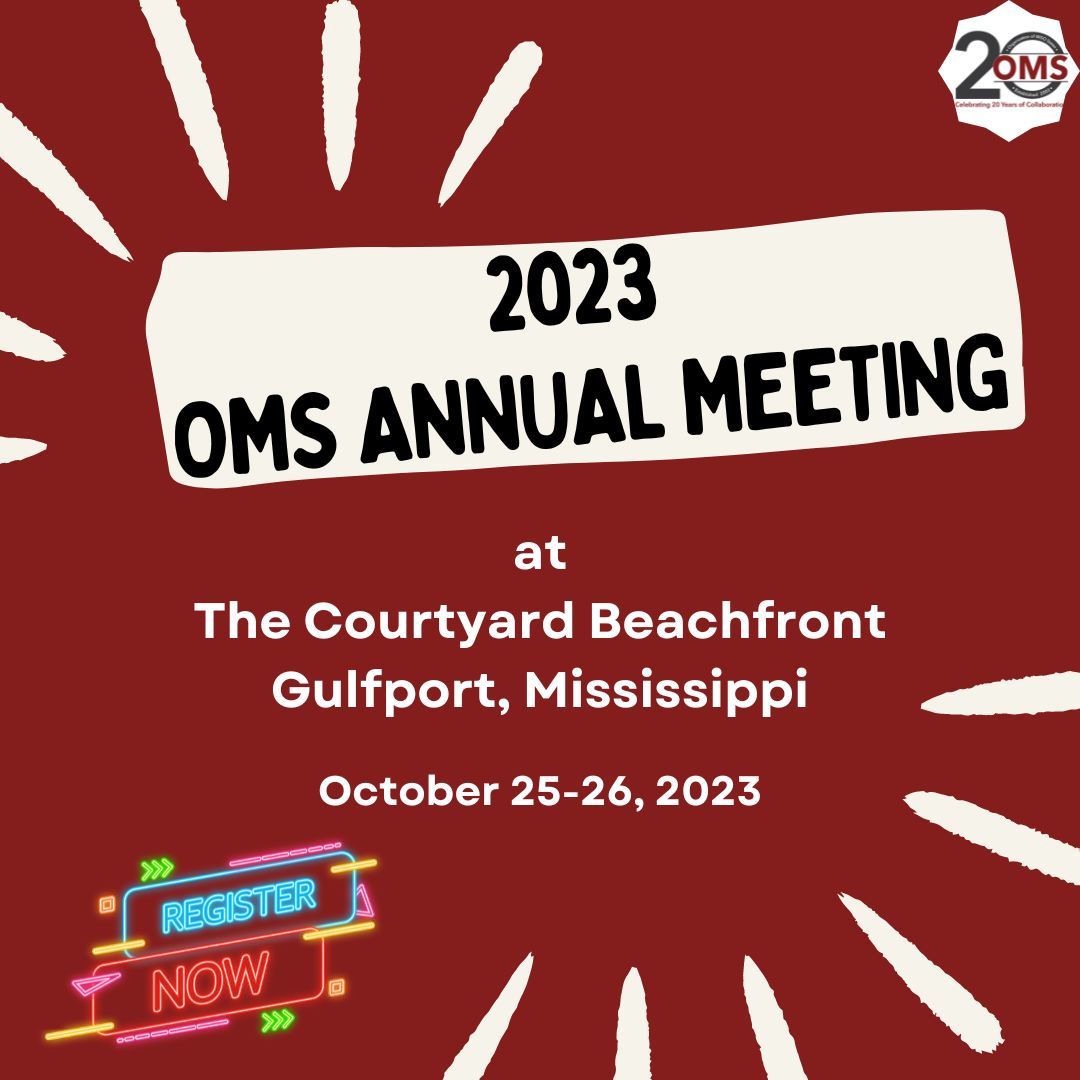 We are 44 days away from the 2023 OMS Annual Meeting. Don't wait any longer, register today!

lnkd.in/g36BusMD