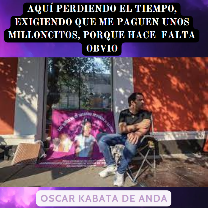 PabloMixtega's tweet photo. @martibatres @SSC_CDMX @CNDH  @CEAVEM @Fiscalia_Chih @diariochihuahua @GobiernoEdoChih @heraldocuu 
Dejando pasar el tiempo, esperando que los derechos humanos le den $$$$ los millones  que pide por violar sus derechos humanos. https://t.co/AyuB6Z6dMD