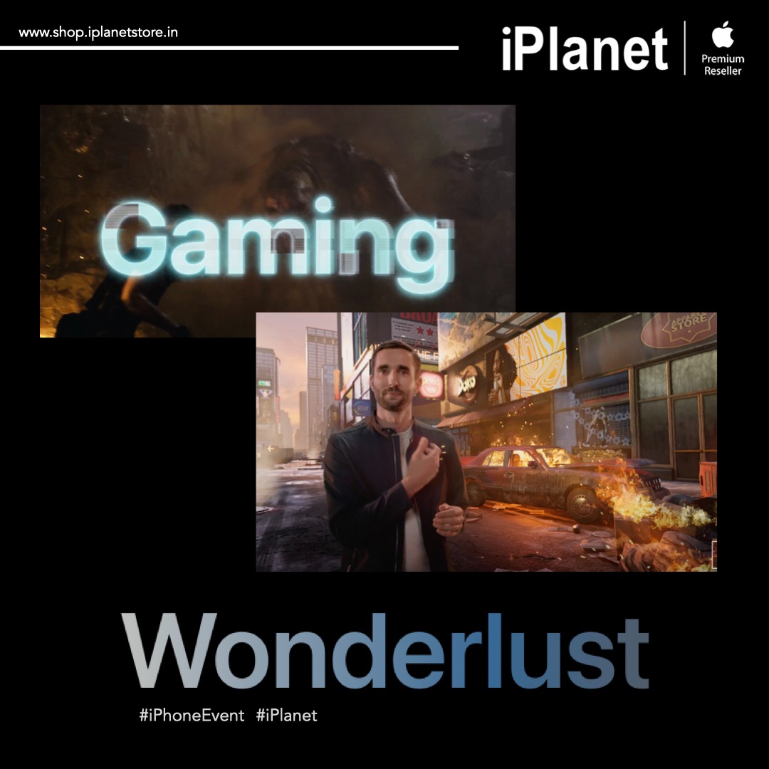 iPlanetOfficial's tweet photo. "Game On! 🎮 iPhone 15 Pro takes your gaming experience to the next level with unmatched power and performance. It's not just a phone; it's your gaming paradise. 🔥📱

 #iPhone15Pro #GamingEvolved #iPlanet #iPlanetStore #AppleEvent #GamingExperience #Faster #GamingParadise https://t.co/1pphs57SIv