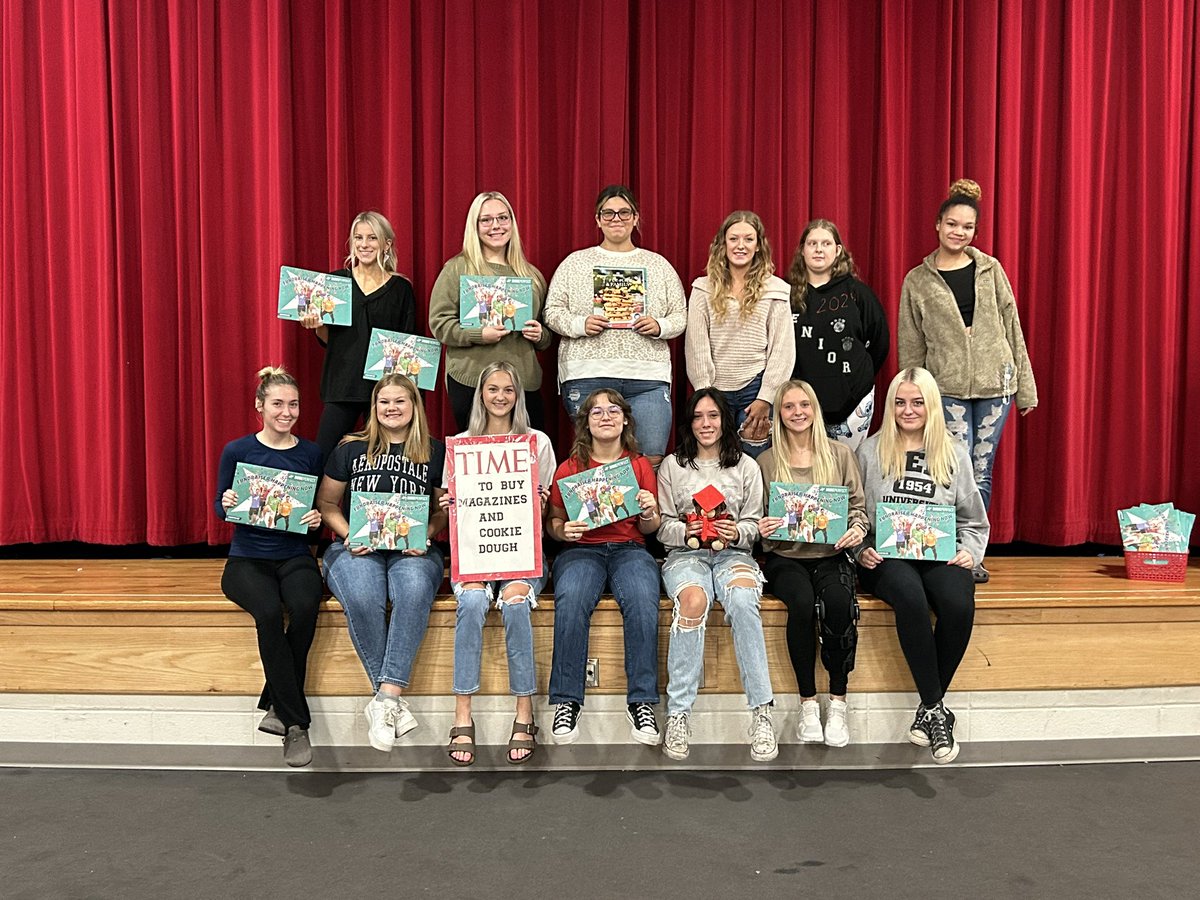 Senior Cookie Kick Off started today.
Seniors are raising money for the senior class. See a 2024 senior to purchase.