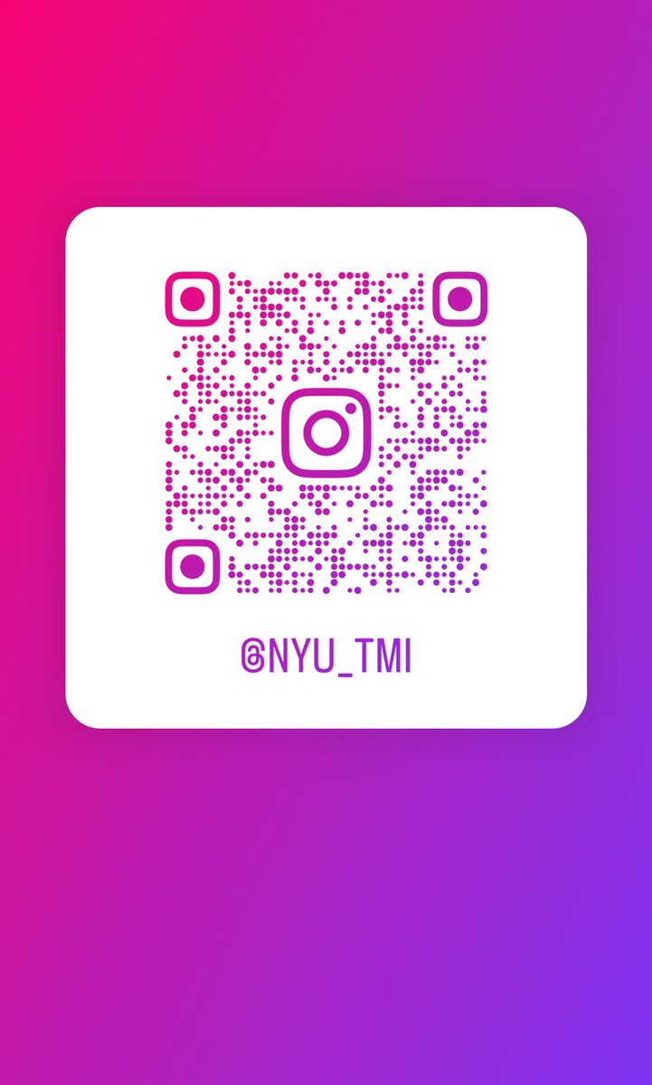 Are you following us on Instagram yet???  instagram.com/nyu_tmi?igshid…