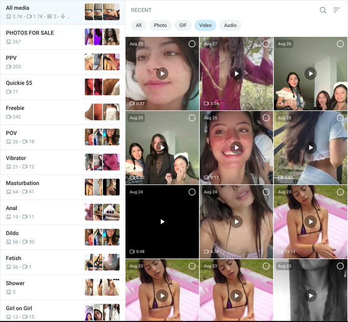 I have so many videos!   Tell me you're from Twitter to get a special discount and bonus gift! https://t<a href="/tag/onlyfansgirl"class="tags"><span>#onlyfansgirl</span></a><a href="/tag/onlyfansbabe"class="tags"><span>#onlyfansbabe</span></a><a href="/tag/sellingcontent"class="tags"><span>#sellingcontent</span></a><a href="/tag/buyingcontent"class="tags"><span>#buyingcontent</span></a>