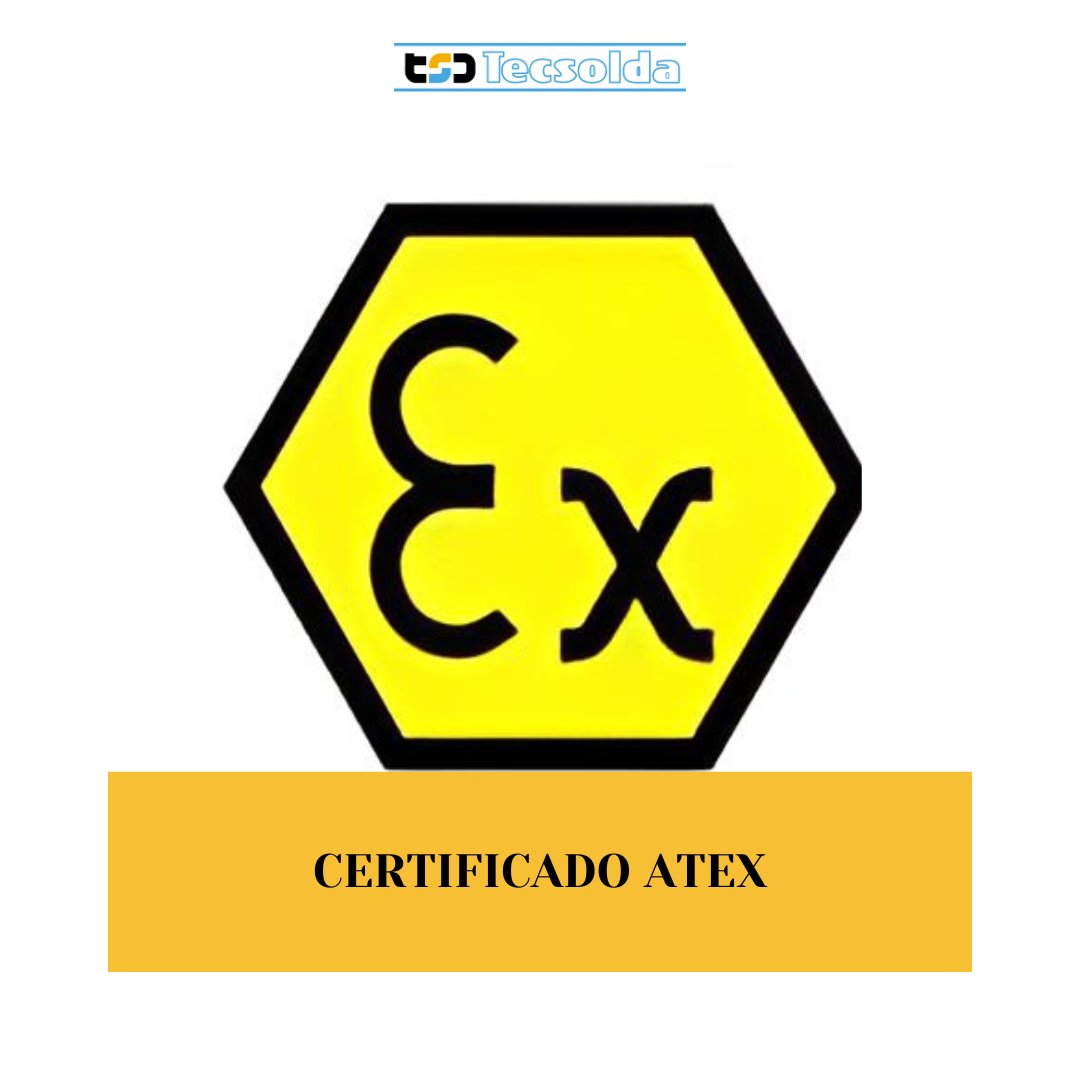 ✅ Todos nuestros equilibradores cuentan con certificado ATEX, lo que garantiza su utilización segura en ambientes con atmosfera potencialmente explosiva.
 
💻tecsolda.com