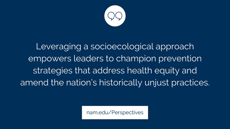 American Institutes for Research (@airinforms) on Twitter photo A new paper from <a href="/theNAMedicine/">National Academy of Medicine</a> co-authored by <a href="/LatimoreAmanda/">Amanda Latimore, PhD</a> of #AIRCares discusses the pressing need for socioecological strategies centered on #healthequity in substance use disorder prevention.
bit.ly/48dUPnp A new paper from <a href="/theNAMedicine/">National Academy of Medicine</a> co-authored by <a href="/LatimoreAmanda/">Amanda Latimore, PhD</a> of #AIRCares discusses the pressing need for socioecological strategies centered on #healthequity in substance use disorder prevention.
bit.ly/48dUPnp