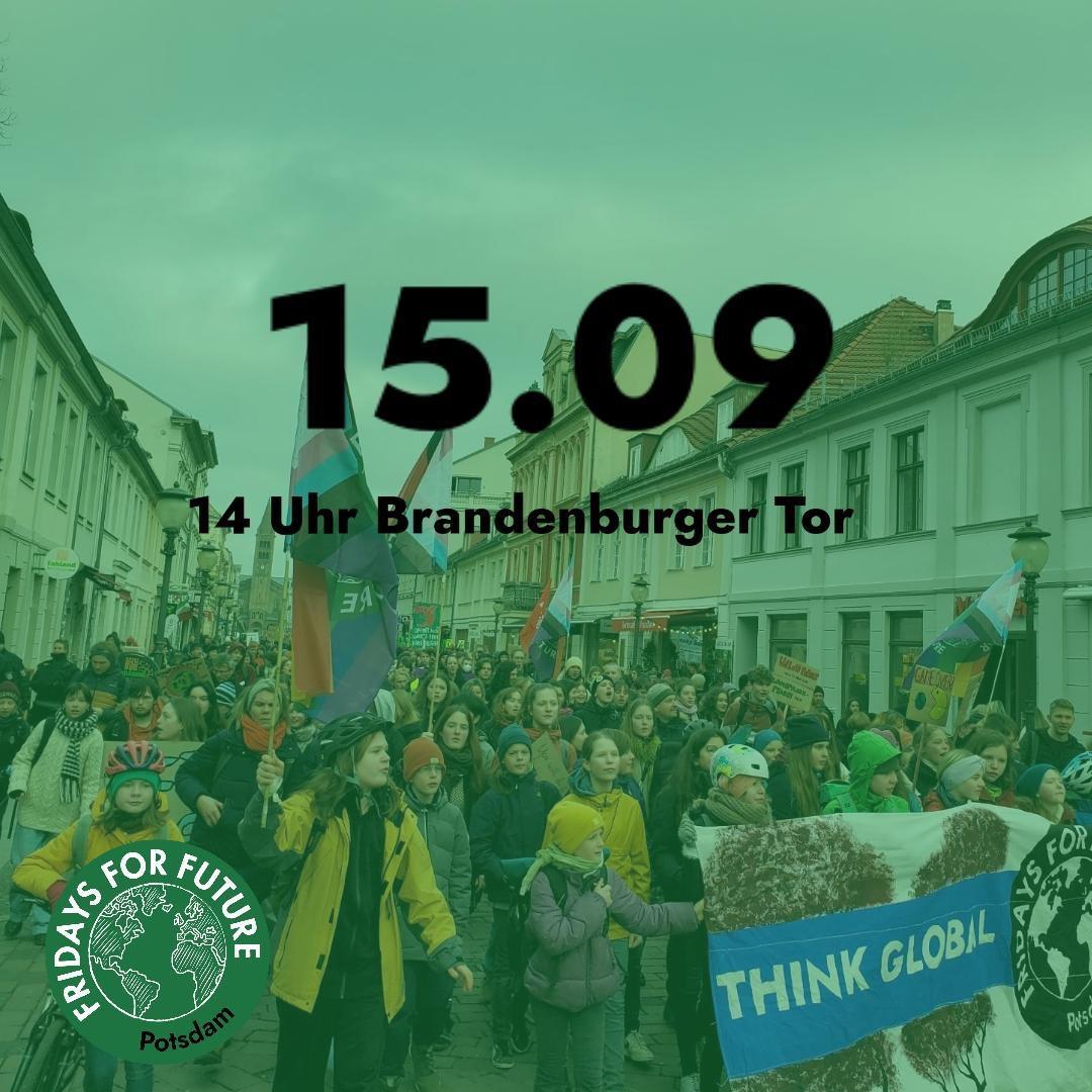 Ich bin dabei! 14 Uhr Brandenburger Tor in POTSDAM!