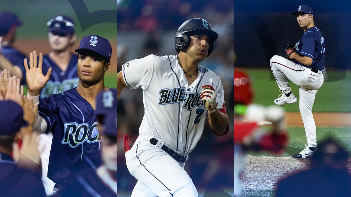 WilmBlueRocks's tweet photo. Congrats to 3️⃣ ‘Rocks on making the jump to the @HbgSenators❗️
Best of luck to Yohandy Morales, Holden Powell, and Andrew Pinckney 🔥
#RockOn 🔵🪨 https://t.co/4PwztNzsJZ