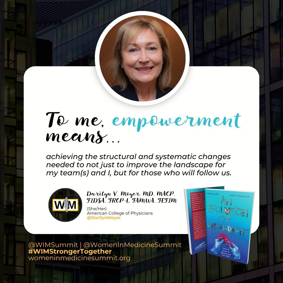 [3/7] <a href="/DarilynMoyer/">Darilyn Moyer</a>: "To me, #empowerment means achieving the structural and systematic changes needed to not just to improve the landscape for my team(s) and I, but for those who will follow us."