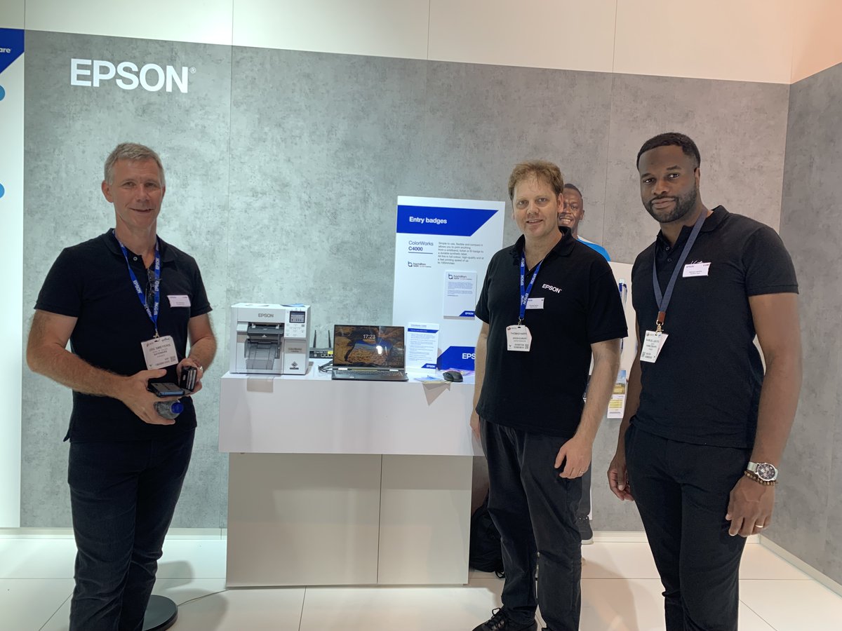 Hamilton_Apps's tweet image. [⚡LABEL EXPO EXHIBITION]

It’s the day 2 of #LabelexpoEurope2023. Great #demos and #insights 🎁. 

Do you want to know how to offer your #visitors the most impressive access #badges 🪪? 

Come and see us at Epson booth – Hall 9 – A50. ✈️