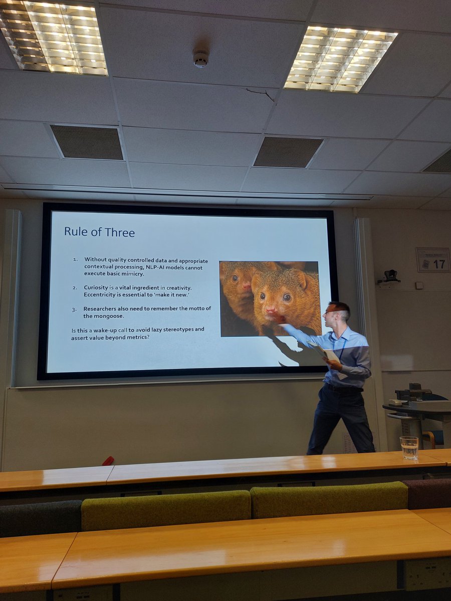UOSEnglish's tweet photo. @AC_Conference @jcbernthal The motto of the mongoose - nobody does it better than @jcbernthal! 💖🔎 https://t.co/ShNbCtDb7z
