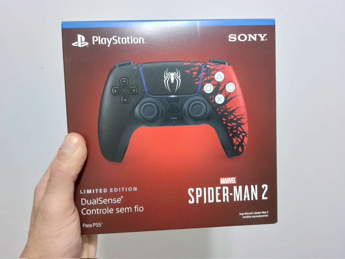 LiberatoRick's tweet photo. #PS5 #DualSense #SpiderMan2PS5 https://t.co/AfR4u1w0MQ