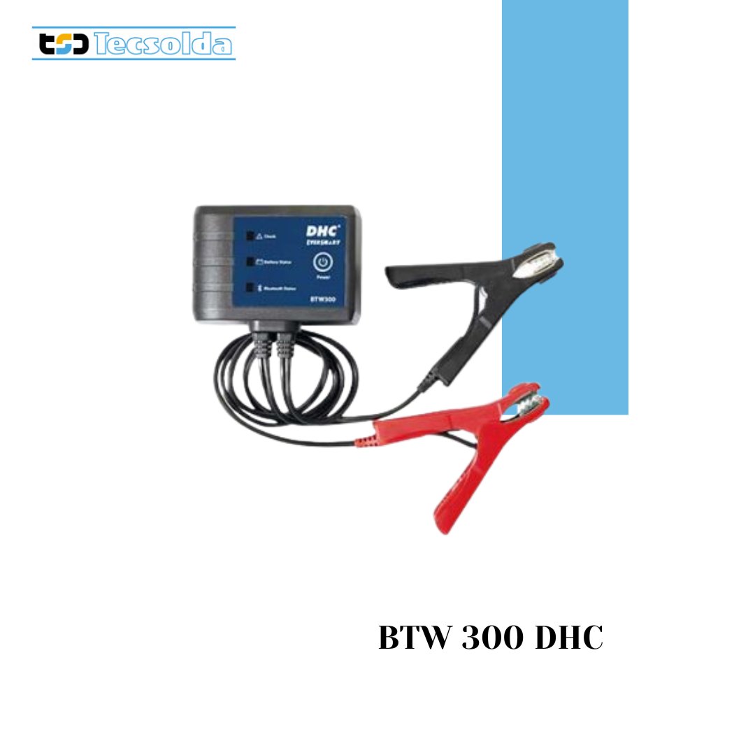 🔋 Comprobador de baterías BTW 300 DHC.
 
💻tecsolda.com