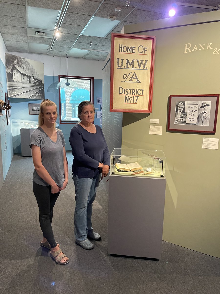 We recently welcomed Sandy and Aimee McManus, the great-granddaughter and great-great-granddaughter of UMWA Organizer, Frank Keeney, for a visit! 

📷 Make your way to Matewan and connect with labor history! 
For more info: wvminewars.org/about
#FrankKeeney #UMWA #wvmwm