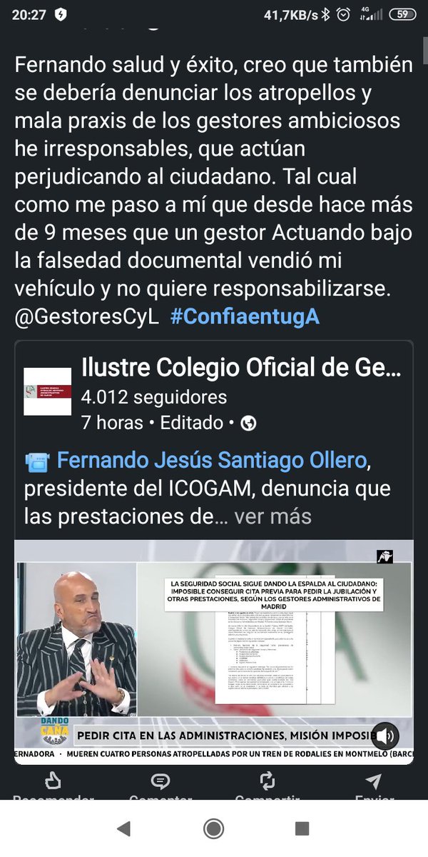 luisemr14's tweet photo. 9 meses de la #Fasedaddocumental que he sido #Victima y no bajaré los brazos hasta que el #Gestor 1399 asuma su responsabilidad @ConsejoGestores #ConfiaentugA @GestoresCyL #CastillayLeon #Justicia #España @policia @guardiacivil #Ayuda #Madrid #PapelesgA #Justicia @DGTes https://t.co/hdKJQtlxOy