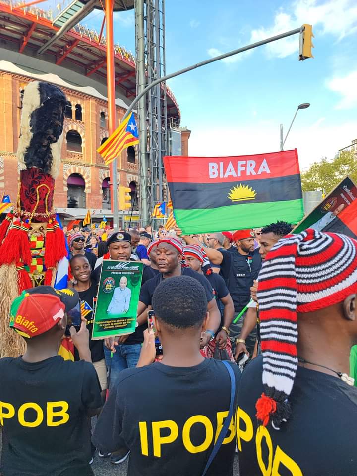 ipob_central's tweet photo. It is a good thing that #Onochie has returned to the UK, where her racial attacks against the Igbo/Biafrans can be appropriately addressed in a competent court.
Unlike Nigeria, the UK does not allow individuals to escape the consequences of racially motivated abuses.
Our legal representatives will be BEAM a light on her careless utterances.
We have noticed that #Onochie immediately mentioned #IPOB upon her return, indicating that she still has IPOB on her mind.
Perhaps a gentle reminder is necessary, that #IPOB is a legal organization, and labeling them as a terrorist group would result in both civil and criminal repercussions.
#BiafraReferendum
#FreeMaziNnamdiKanu
@BindmansLLP @EjioforBar
@real_IpobDOS @ChinasaNworu
@EmekaGift100 @ElochukwuOhagi
@agbanyim1 @MaziUbaOfficial
@IPOBInUK @MikaelCBernard
@ParallelFacts @2_amaechi
@BiafranTweets @SaharaReporters
@jacksonpbn @InibeheEffiong