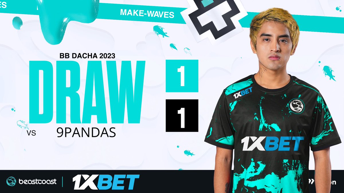 beastcoast's tweet photo. Was never once worried
GG's @9pandasgg's as we take Game 2 and draw 1-1
Onto tiebreakers?
#BCDota #MakeWaves https://t.co/CEBKh4keIP