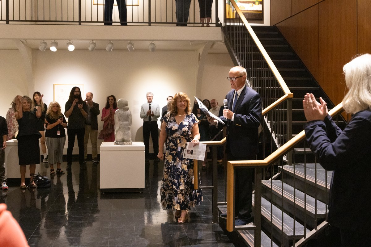 Throwback to last Thursday...and cheers to a successful opening of our fall exhibitions! 📷

Ed Wilson: The Sculptor as Afro-humanist will be on view in our Main Gallery: Sept 7–Dec 9, 2023. 

Open hours: Tuesday–Saturday 12PM-4PM; Thursday 12PM-7PM. The BUAM is always FREE.