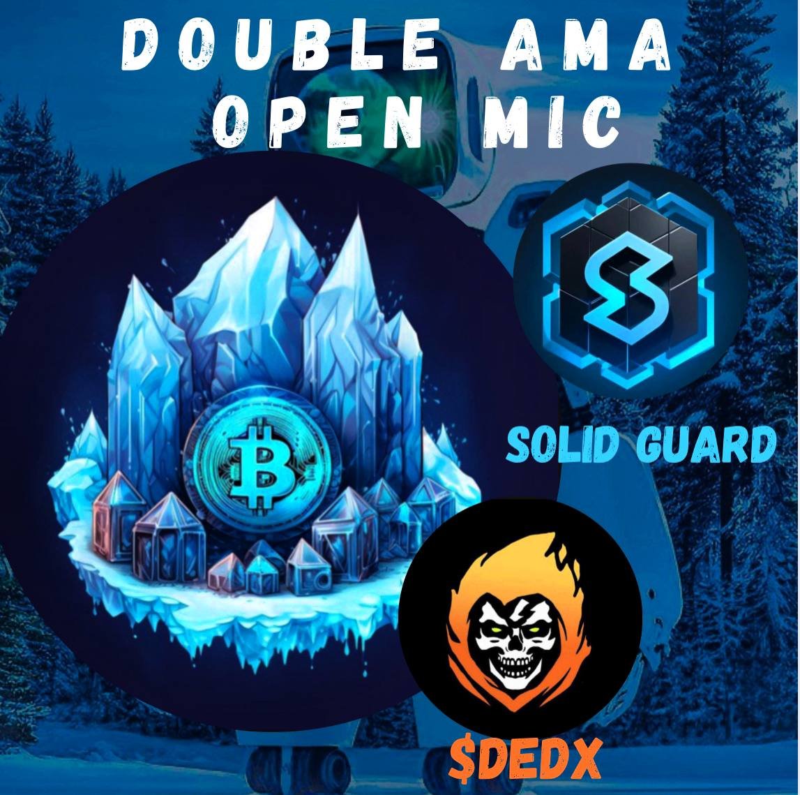 DEDX_TheXKiller's tweet photo. 🚀 Exciting News! 🌟 Don't miss our DOUBLE AMA featuring $DEDX! 🤝 Get ready for the beginning of the crypto revolution, as we're about to light it up at Ice Lounge!! 🚀🪙 #Crypto #AMA #DEDX #Revolutionize #FIRESHOW #IcyLoungeFun
Wednesday, September 13th, 10PM UTC!
https://t.co/KuSjL4arlh