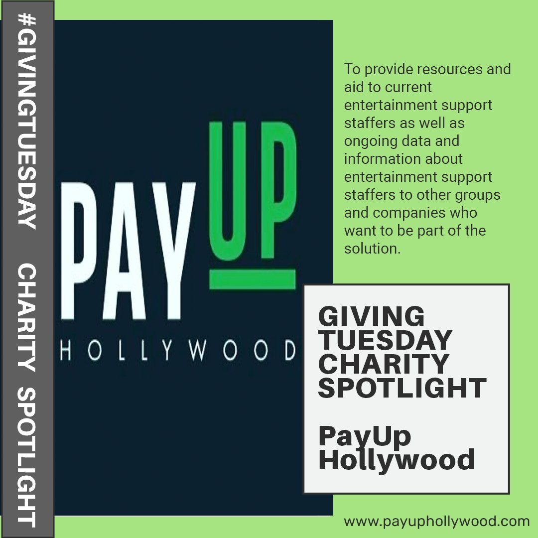 Shout out to @PayUpHollywood !  Providing resources and aid to entertainment support staffers & information and resources for others who want to be part of the solution.

payuphollywood.com

#spreadkindness #wereallinthistogether  #sagaftrastrike #wgastrike #givingtuesday