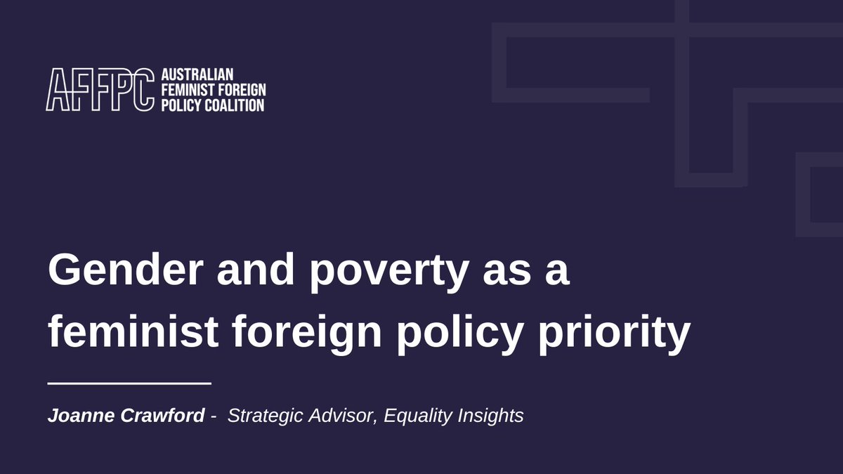 iwda's tweet photo. Want to know more about today’s session and the possibilities #FFP holds for #GenderData and acting on gendered poverty? Check out the #AFFPC issues paper that inspired it all from @Equal_Insights' @JoCrawford_Melb: https://t.co/yxs5xXFnYX 

#FeministFunded23 https://t.co/l4lrU34MMz