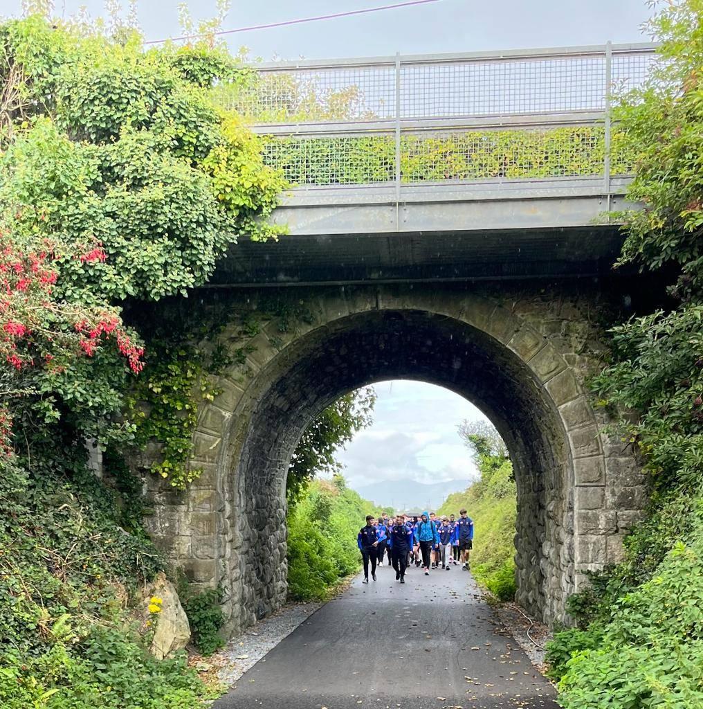 PresSecTralee's tweet photo. It was another beautiful sunny day as our TYs headed off to walk the Fenit to Tralee Greenway. It was the perfect opportunity to get to know the boys from the Green as the two groups will be attending co-operation classes together throughout the year! @cbsthegreen https://t.co/yf12Hy1nqc