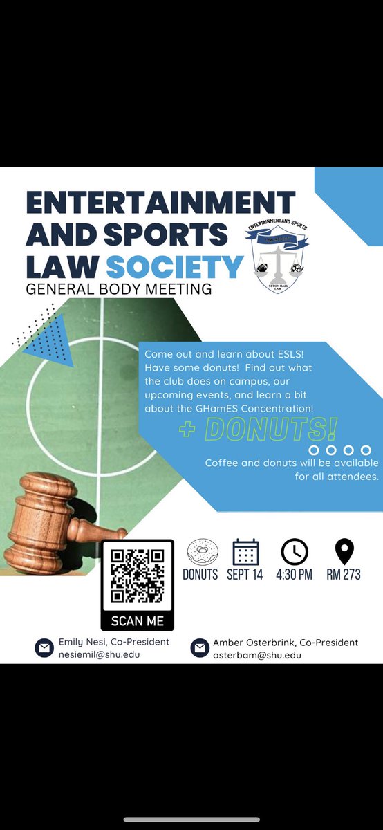 SetonHall_ESLS tweet picture
