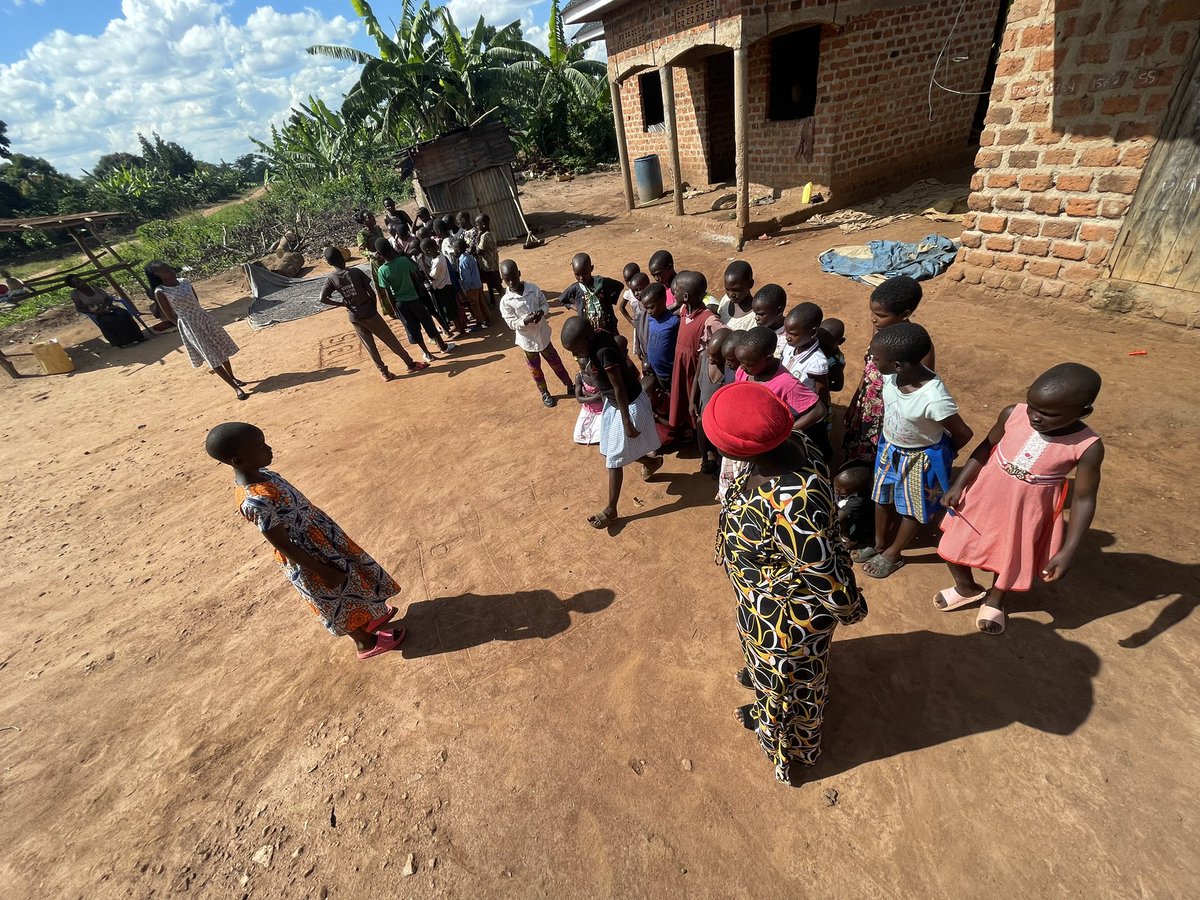 gsrour's tweet photo. Brushed up on my numeracy skills today in Nakaseke District, #Uganda, alongside 46 @BldgTomorrow Roots to Rise learners led by two of our Community Education Volunteers Kavina &amp; Aisha who were SUPERB. 👍👍 https://t.co/VqgWBaW8PM